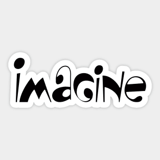 Imagine Sticker